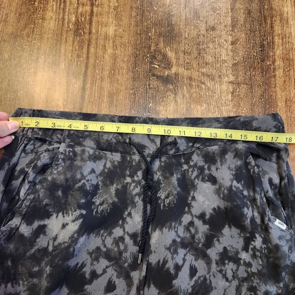 Vans Gray Tie Dye Drawstring pants